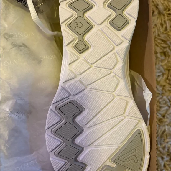 Vionic White Athletic Sneakers - Picture 2 of 14